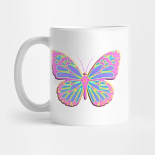 Pink Butterfly Mug